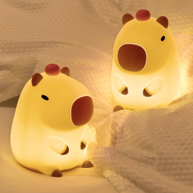 Capybara-Themed Luminescent Sticks for a Magical Night Experience