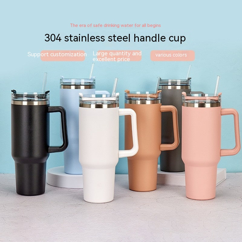 Stainless Steel Coffee Cup Handle Water Cup Cup Metal